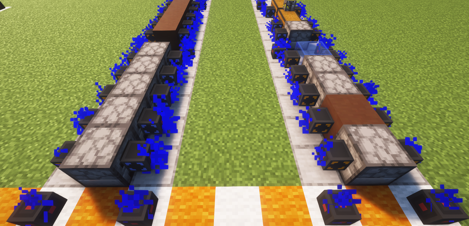 节点上的蓝色粒子